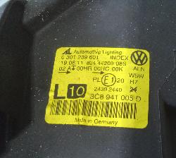 View Auto part Left Headlamp Volkswagen Passat 2012