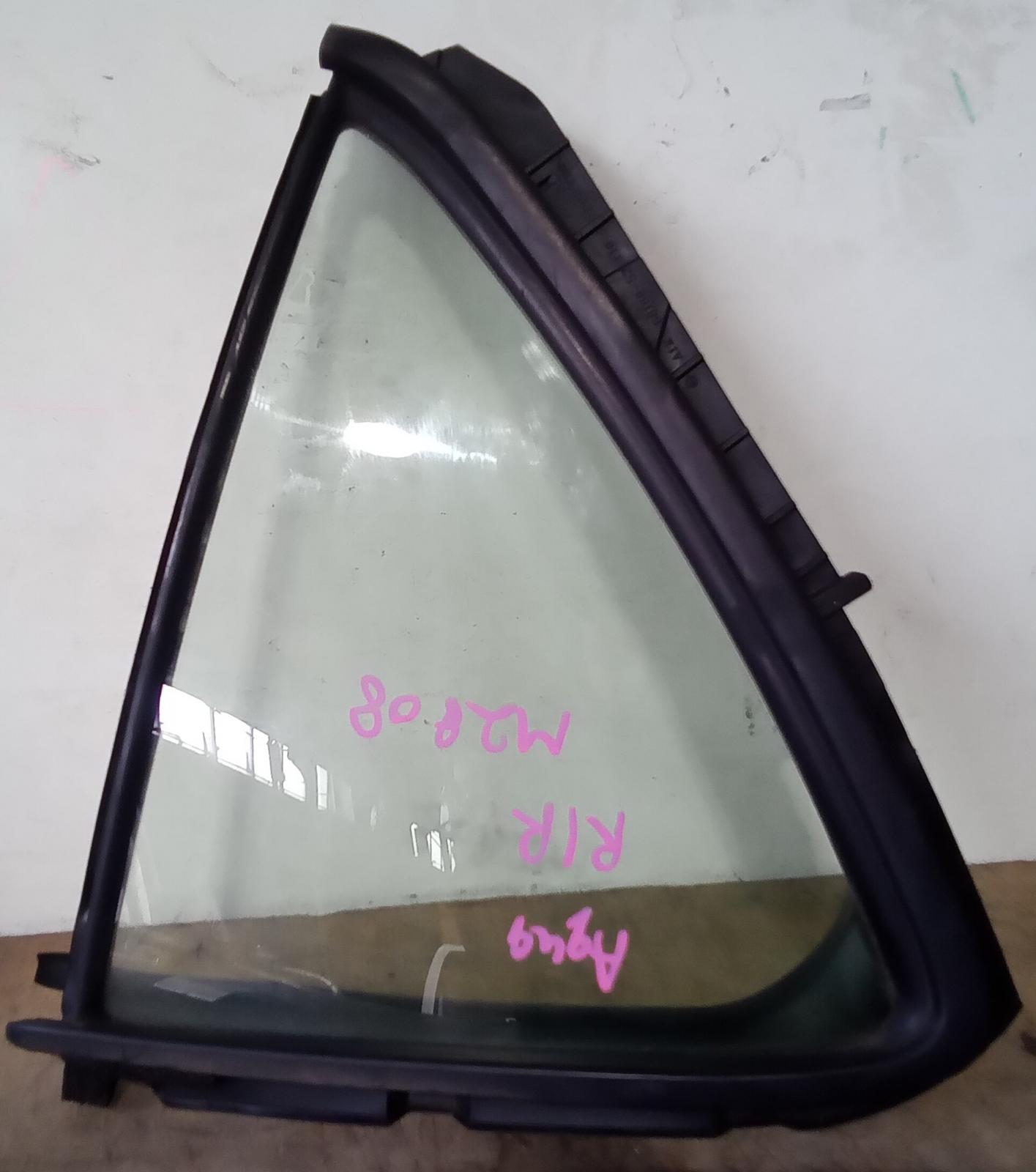 View Auto part Right Rear 1/4 Door Glass Toyota Prius 2013