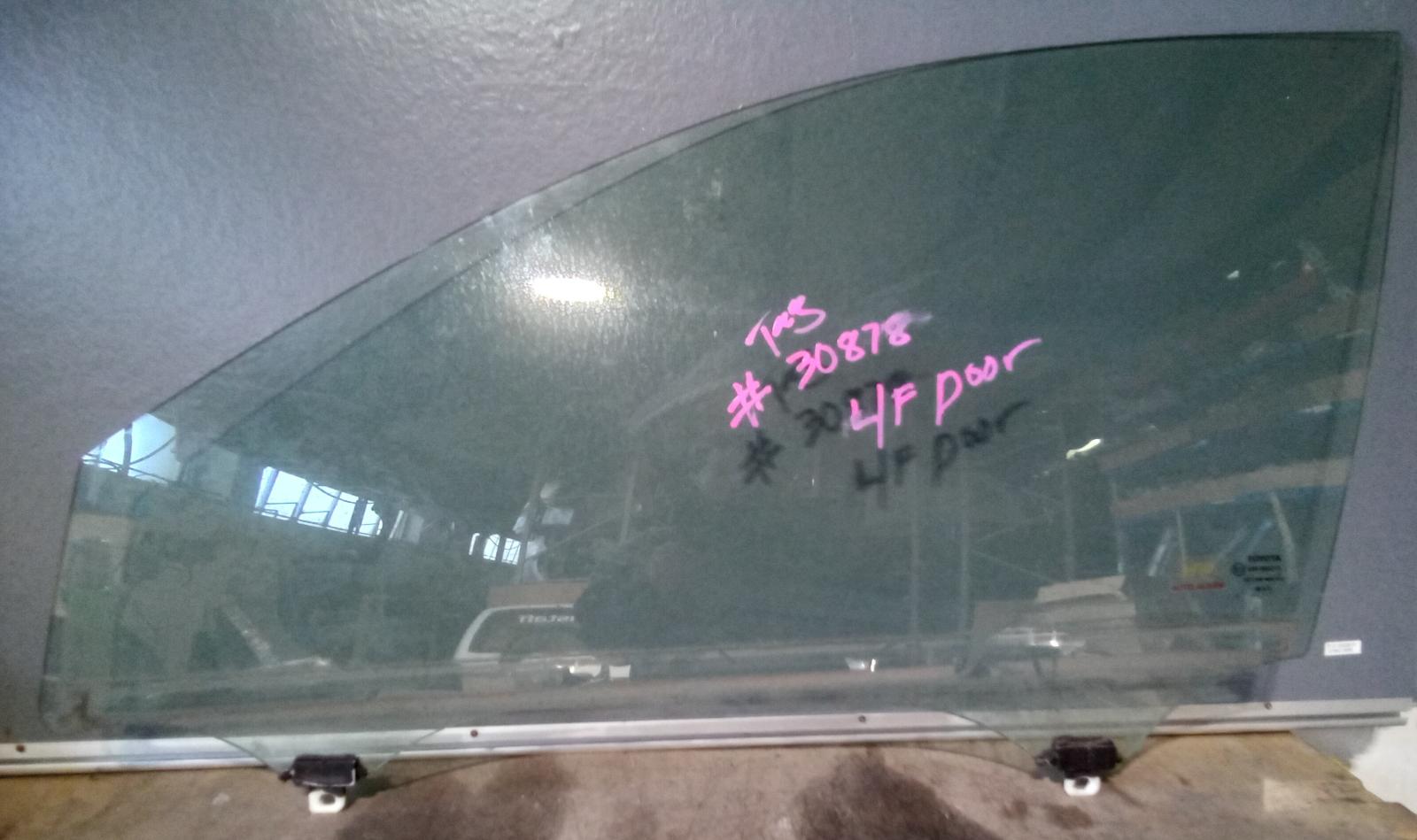 View Auto part Left Front Door Window Toyota Camry 2009