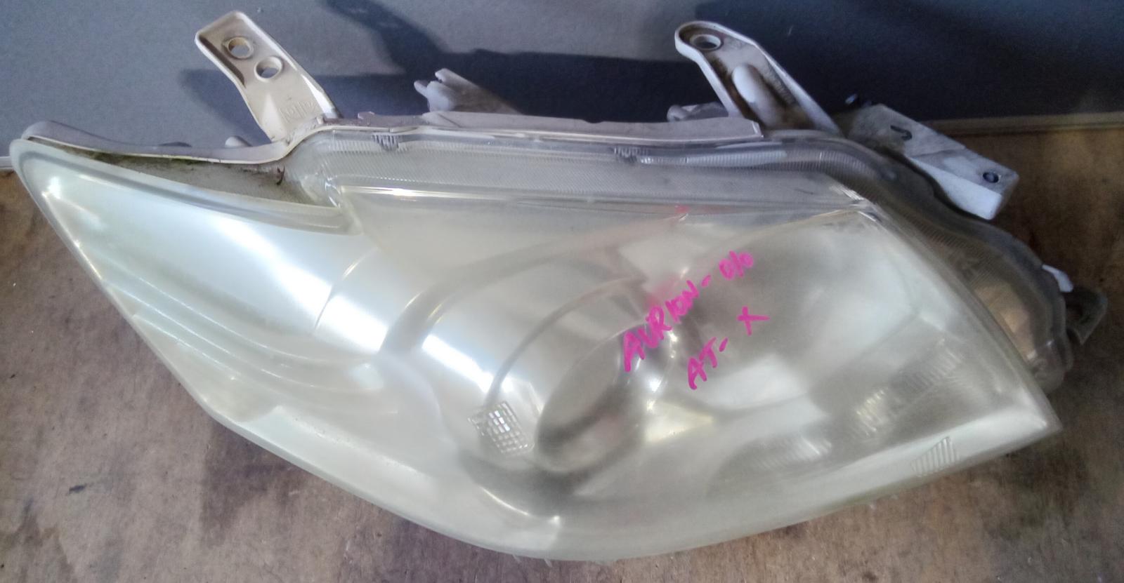 2010 Toyota Aurion Right Headlamp View Auto part Right Headlamp Toyota Aurion 2010