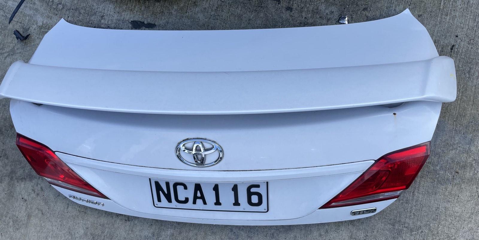 2010 Toyota Aurion Bootlid/Tailgate View Auto part Bootlid/Tailgate Toyota Aurion 2010