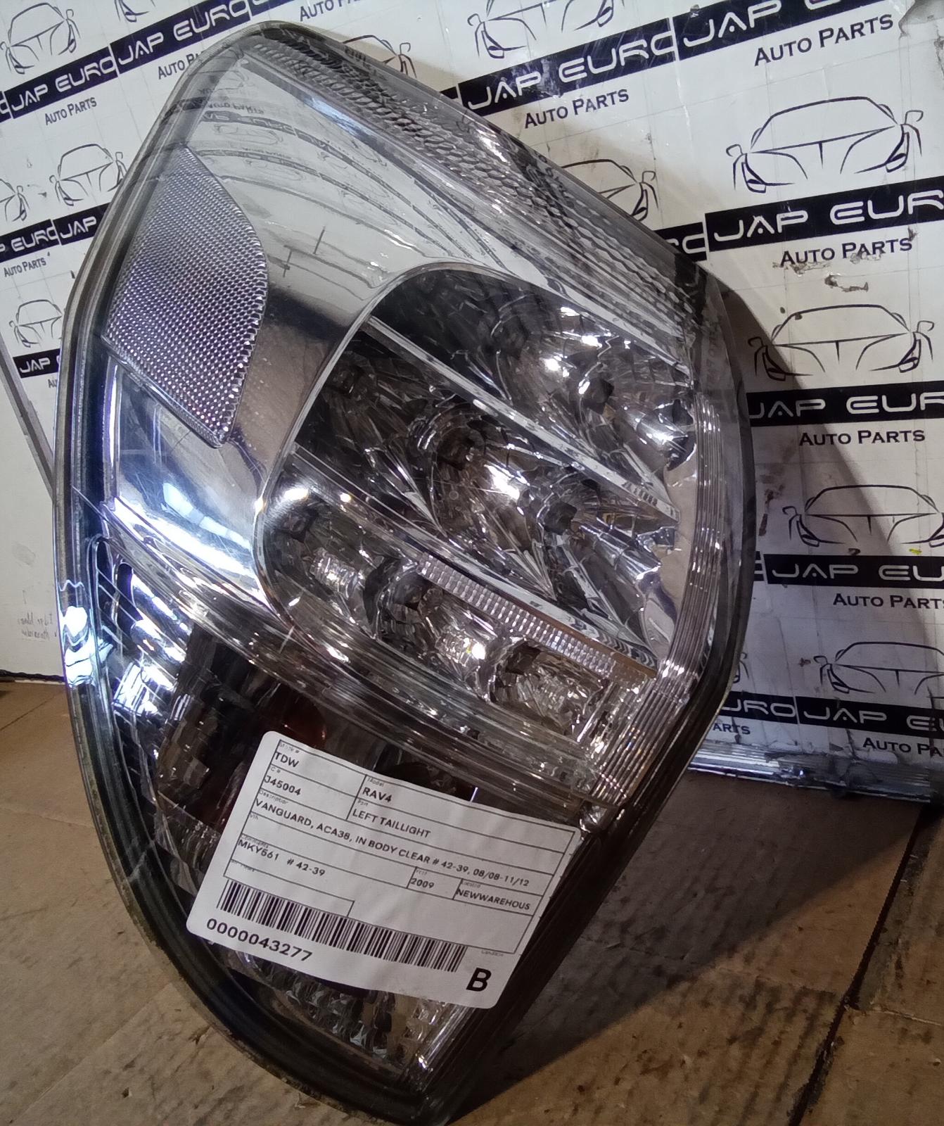 View Auto part Left Taillight Toyota Rav4 2009