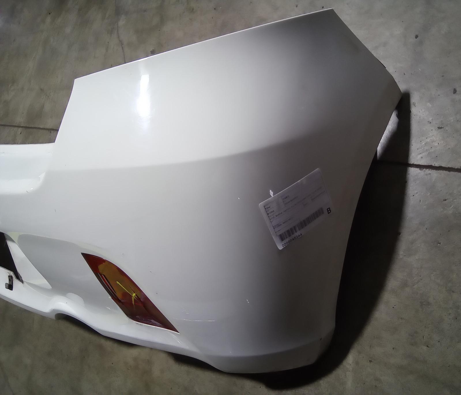 2007 Toyota Yaris Rear Bumper View Auto part Rear Bumper Toyota Yaris 2007