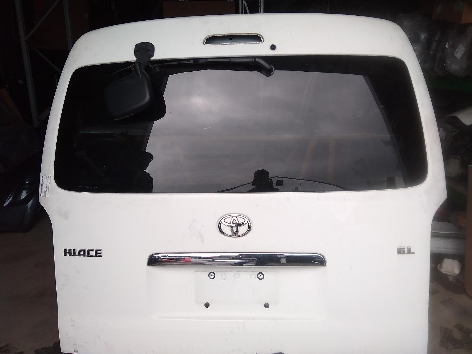 View Auto part Bootlid/Tailgate Toyota Hiace 2009