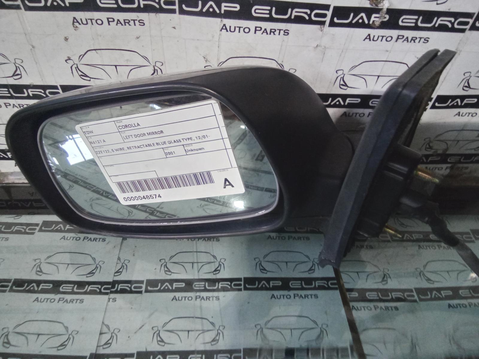 View Auto part Left Door Mirror Toyota Corolla 2001