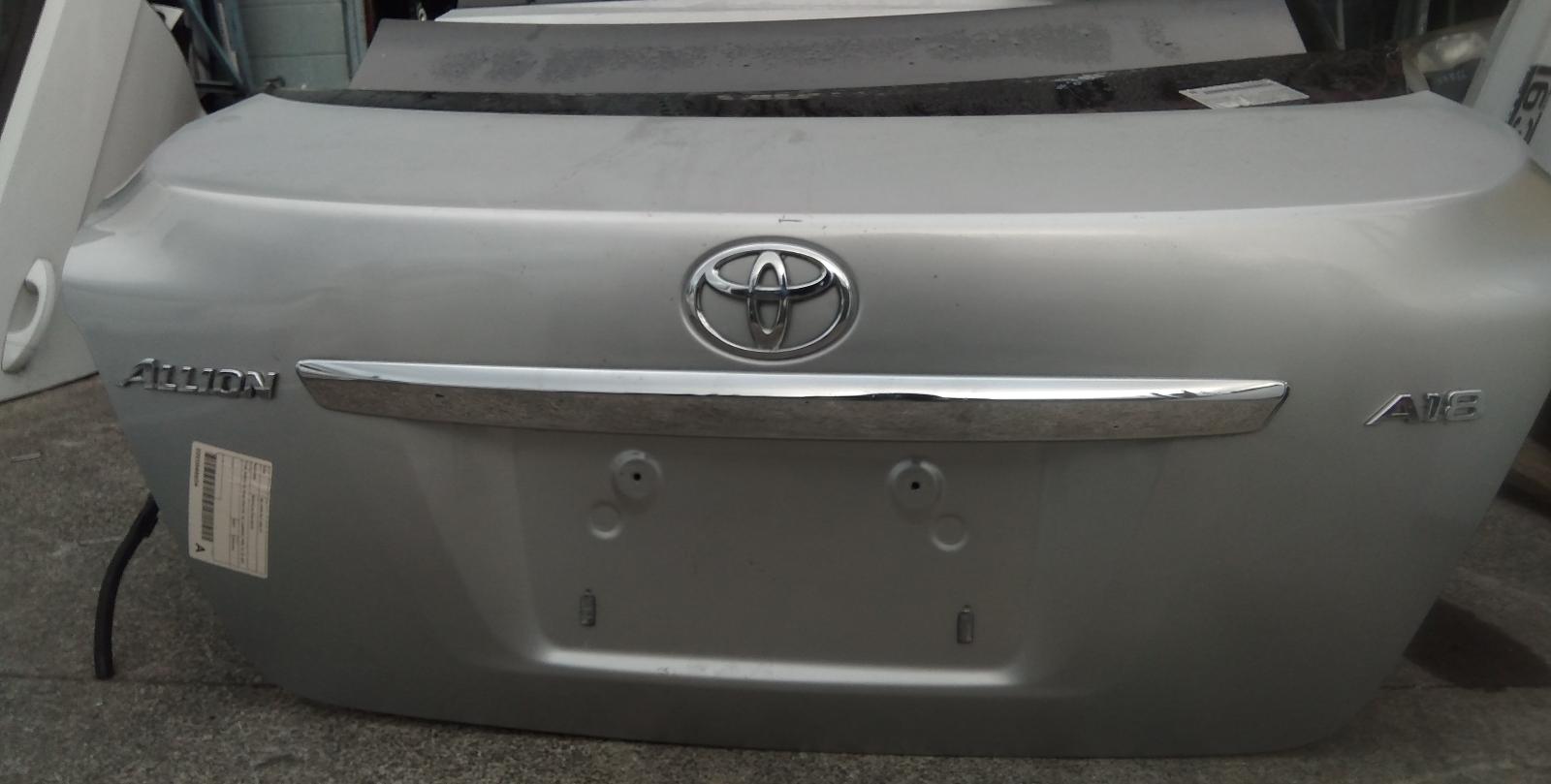 2007 Toyota Allion (nz Only) Bootlid/Tailgate View Auto part Bootlid/Tailgate Toyota Allion (nz Only) 2007